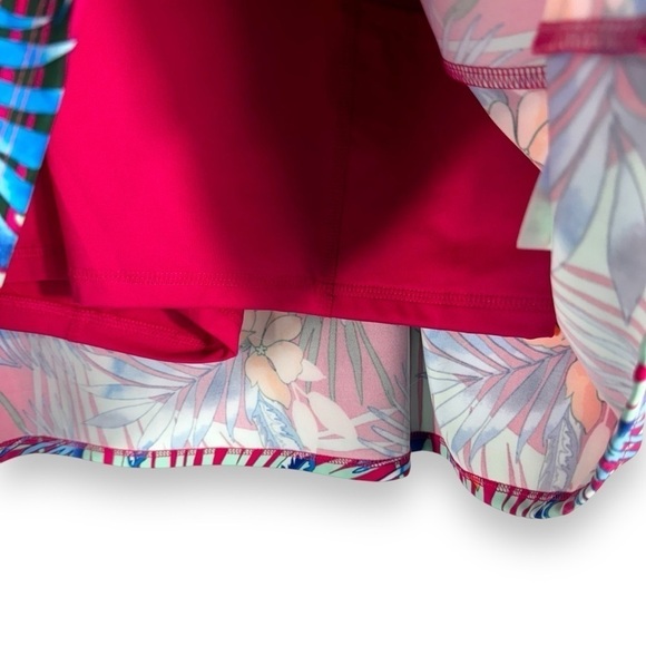 Tommy Bahama Golf/Tennis/Pickleball Skort, Tropical Floral Print, Size Large - Picture 11 of 14